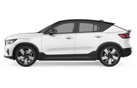 SUV Car Isolatedの写真素材
