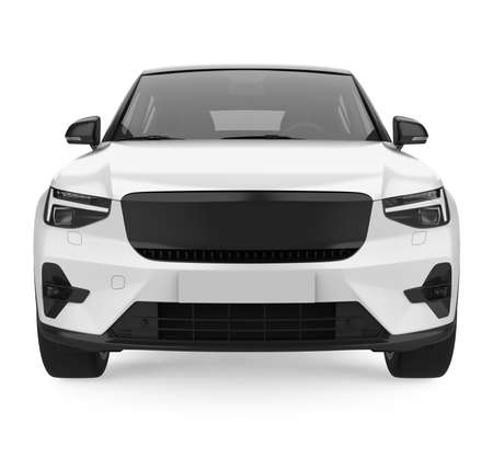 SUV Car Isolatedの写真素材