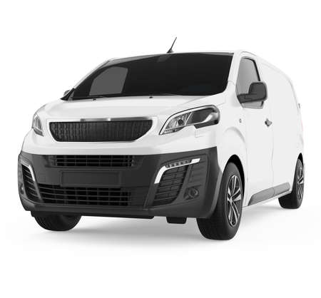 Delivery Van Isolatedの写真素材