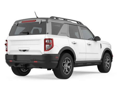 SUV Car Isolatedの写真素材