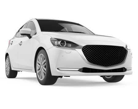 Car Hatchback Isolatedの写真素材