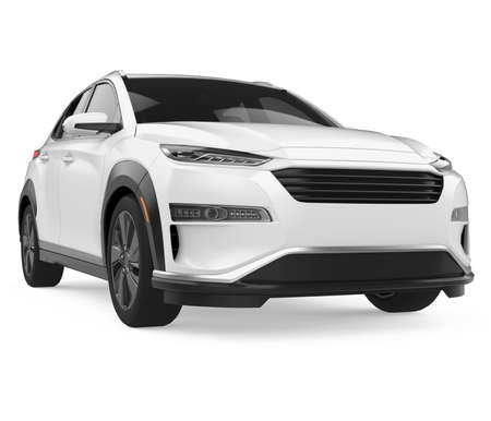 SUV Car Isolatedの写真素材
