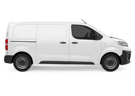 Delivery Van Isolatedの写真素材