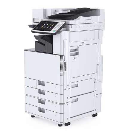 Office Multifunction Printer Isolatedの写真素材