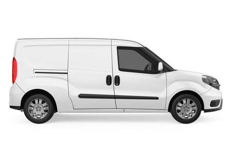 Delivery Van Isolatedの写真素材