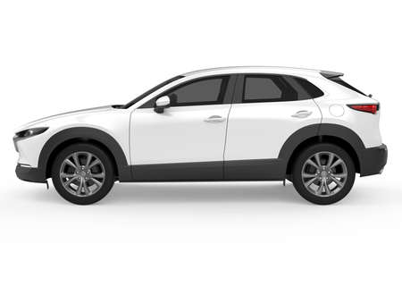 SUV Car Isolatedの写真素材