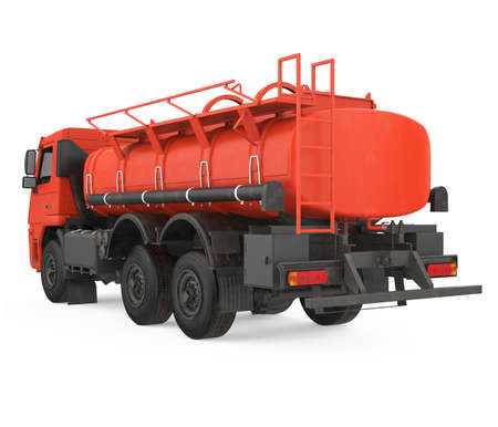 Fuel Tanker Truckの写真素材