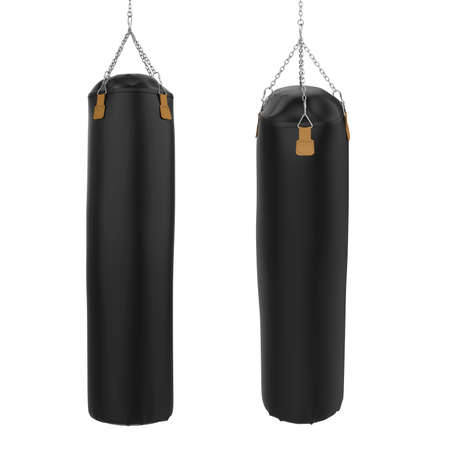 Punching Bag Isolatedの写真素材