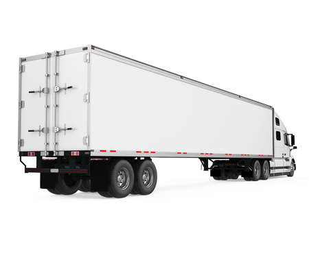 Container Truck Isolated