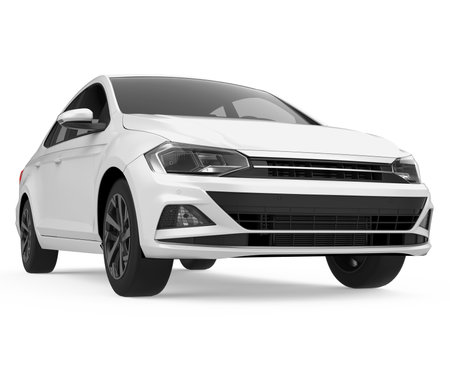 Sedan Car Isolatedの写真素材
