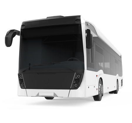 City Bus Isolatedの写真素材