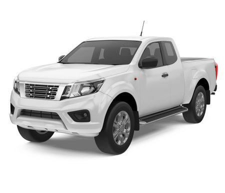 Pickup Truck Isolatedの写真素材