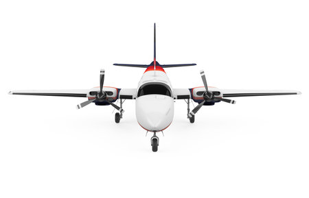 Small Airplane Isolatedの写真素材