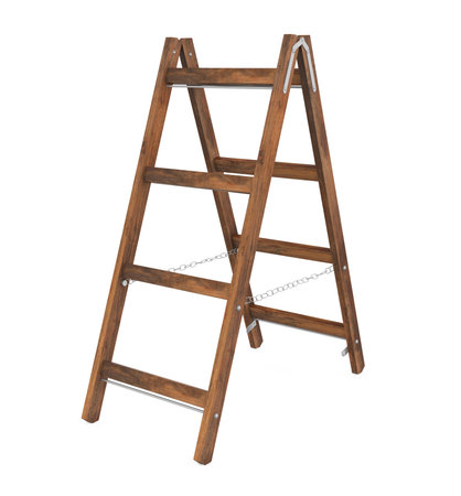 Step Ladder Isolatedの写真素材
