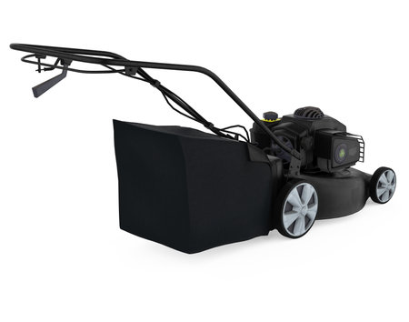 Lawn Mower Isolatedの写真素材