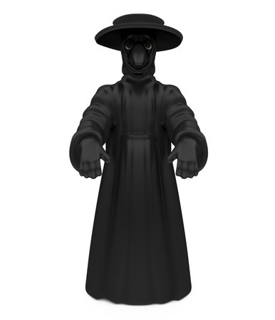 Plague Doctor Isolatedの写真素材