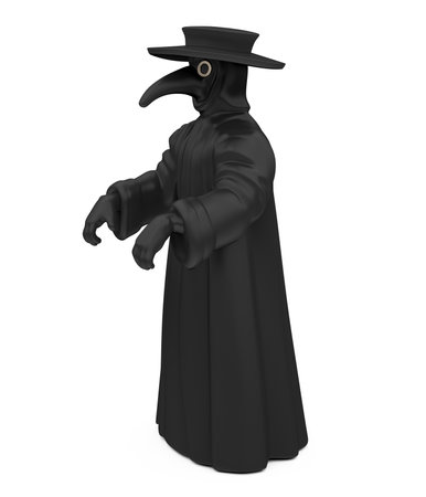 Plague Doctor Isolatedの写真素材