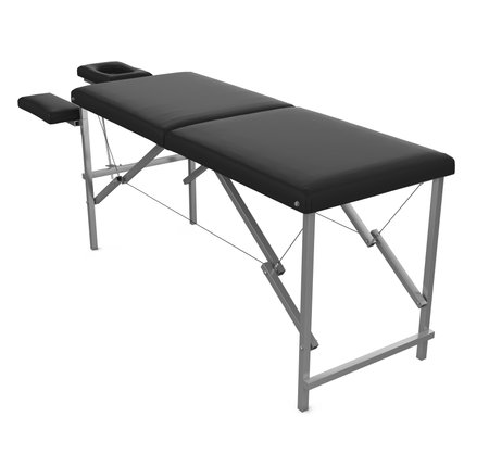Massage Table Isolatedの写真素材