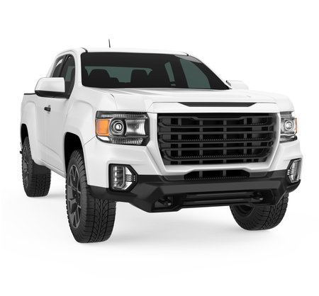 Pickup Truck Isolatedの写真素材