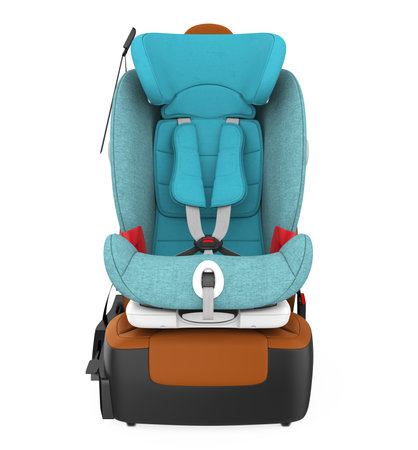 Baby Car Seat Isolatedの写真素材