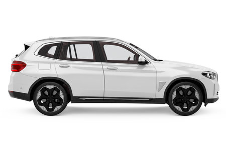 SUV Car Isolatedの写真素材