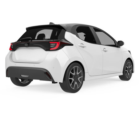 Car Hatchback Isolatedの写真素材