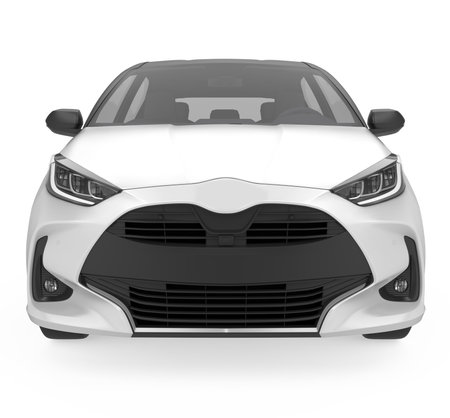 Car Hatchback Isolatedの写真素材