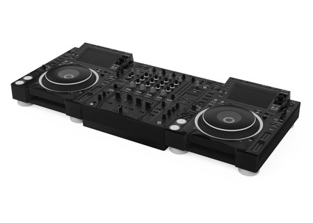 DJ Music Mixer Isolatedの写真素材