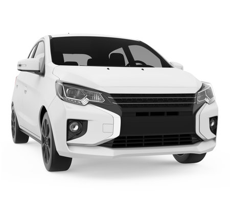 Car Hatchback Isolatedの写真素材