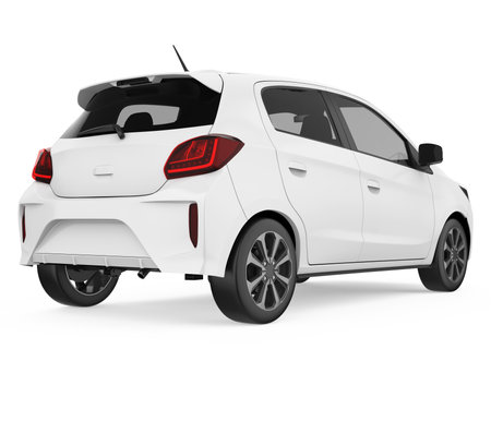Car Hatchback Isolatedの写真素材