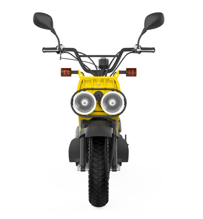 Scooter Motorcycle Isolatedの写真素材