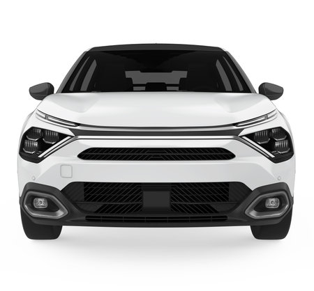 SUV Car Isolatedの写真素材
