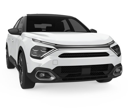 SUV Car Isolatedの写真素材