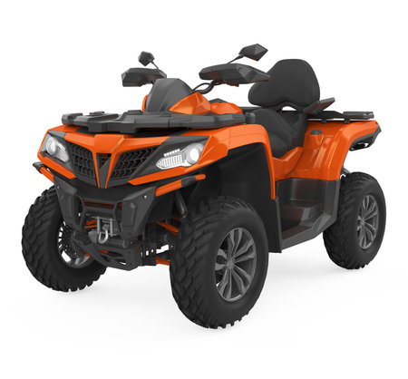 All-Terrain Vehicle Isolatedの写真素材