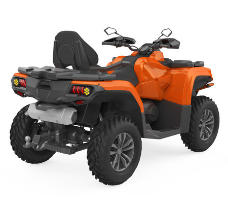 All-Terrain Vehicle Isolatedの写真素材