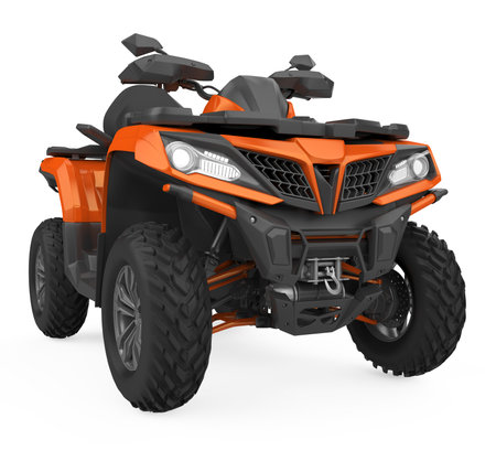 All-Terrain Vehicle Isolatedの写真素材