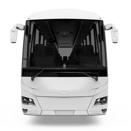 Coach Bus Isolatedの写真素材