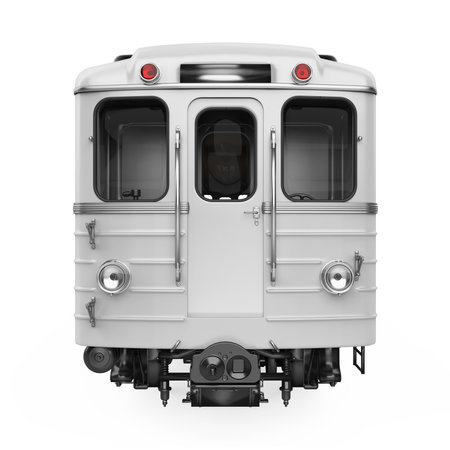 Subway Car Isolatedの写真素材