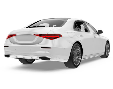 Sedan Car Isolatedの写真素材
