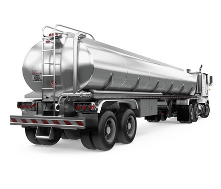 Fuel Tanker Truckの写真素材