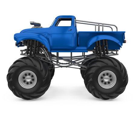 Monster Truck Isolatedの写真素材