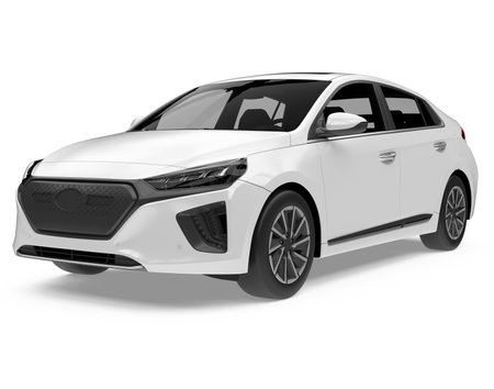 Sedan Car Isolatedの写真素材