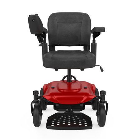 Electric Wheelchair Isolatedの写真素材