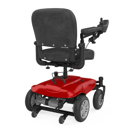 Electric Wheelchair Isolatedの写真素材