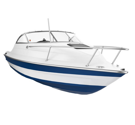 Speedboat Isolatedの写真素材