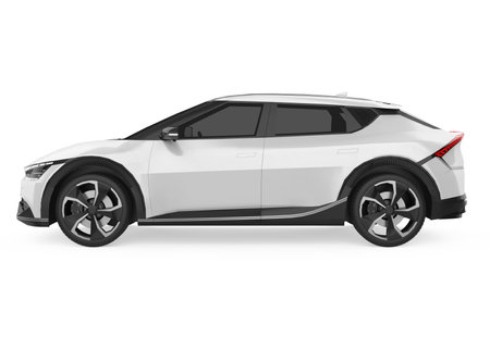 Sedan Car Isolatedの写真素材