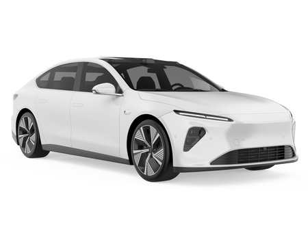 Sedan Car Isolatedの写真素材