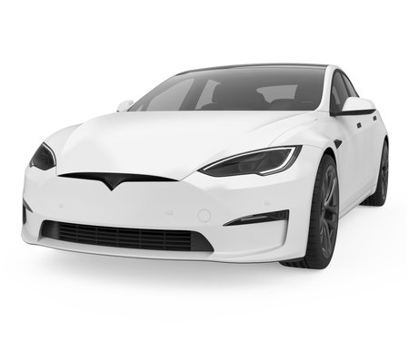 Sedan Car Isolatedの写真素材