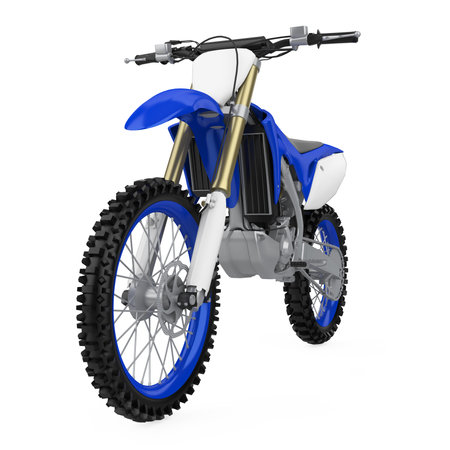 Motocross Motorcycle Isolatedの写真素材