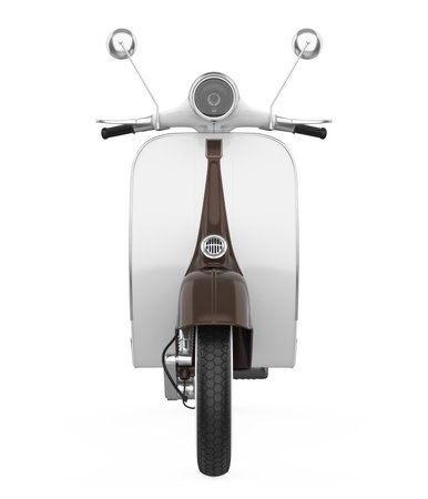 Scooter Motorcycle Isolatedの写真素材